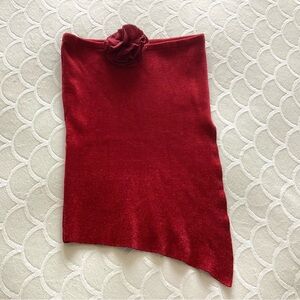 With Jean, Belle Top in red.